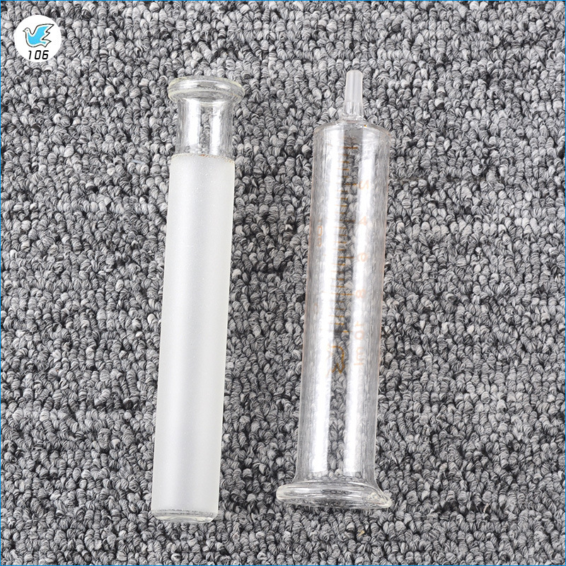 Pigeon brand all-glass syringe dispensing syringe experiment household syringe 10ml glass syringe sausage
