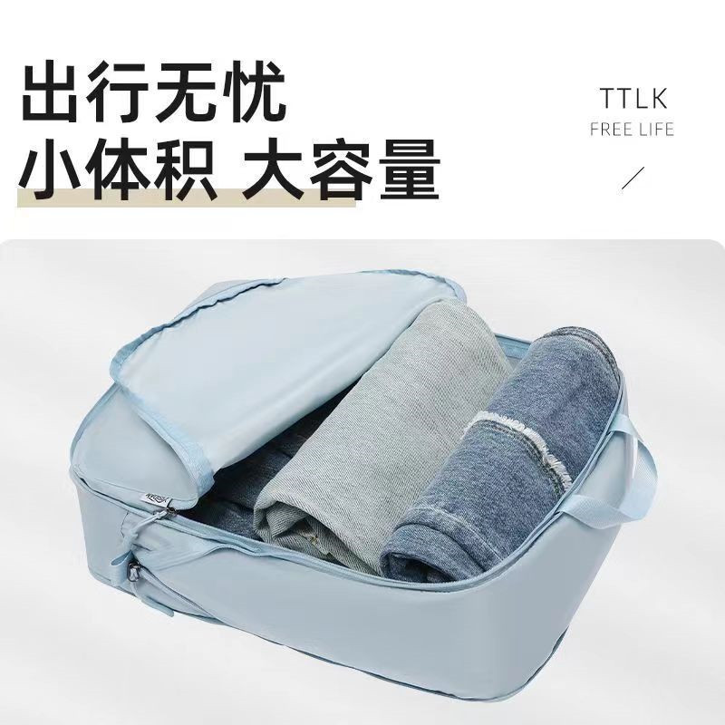 Down Jacket Compression Storage Bag Vacuum-free Household Quilt Storage Compression Bag Special Bag for Luggage Clothes Finishing