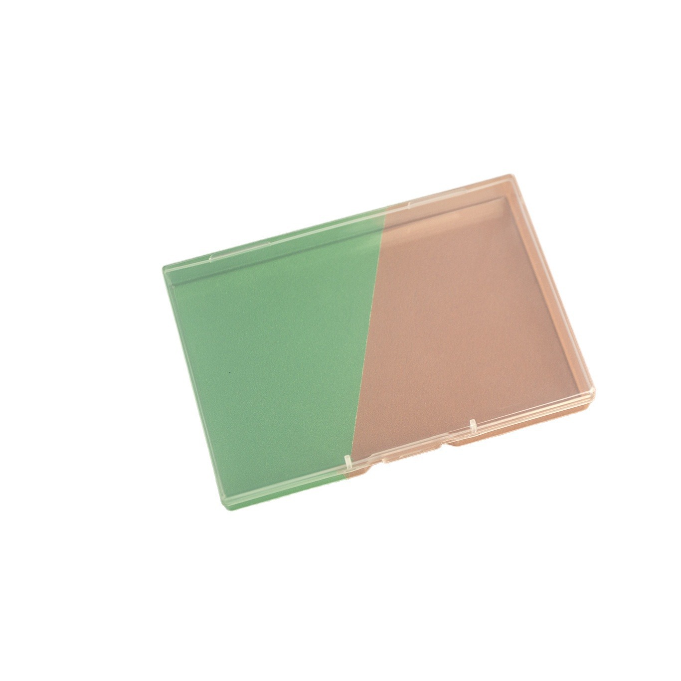 Foreign trade 1.8cm cross-border plastic packing box PP jewelry parts square box Amazon flat box transparent transparent rectangular