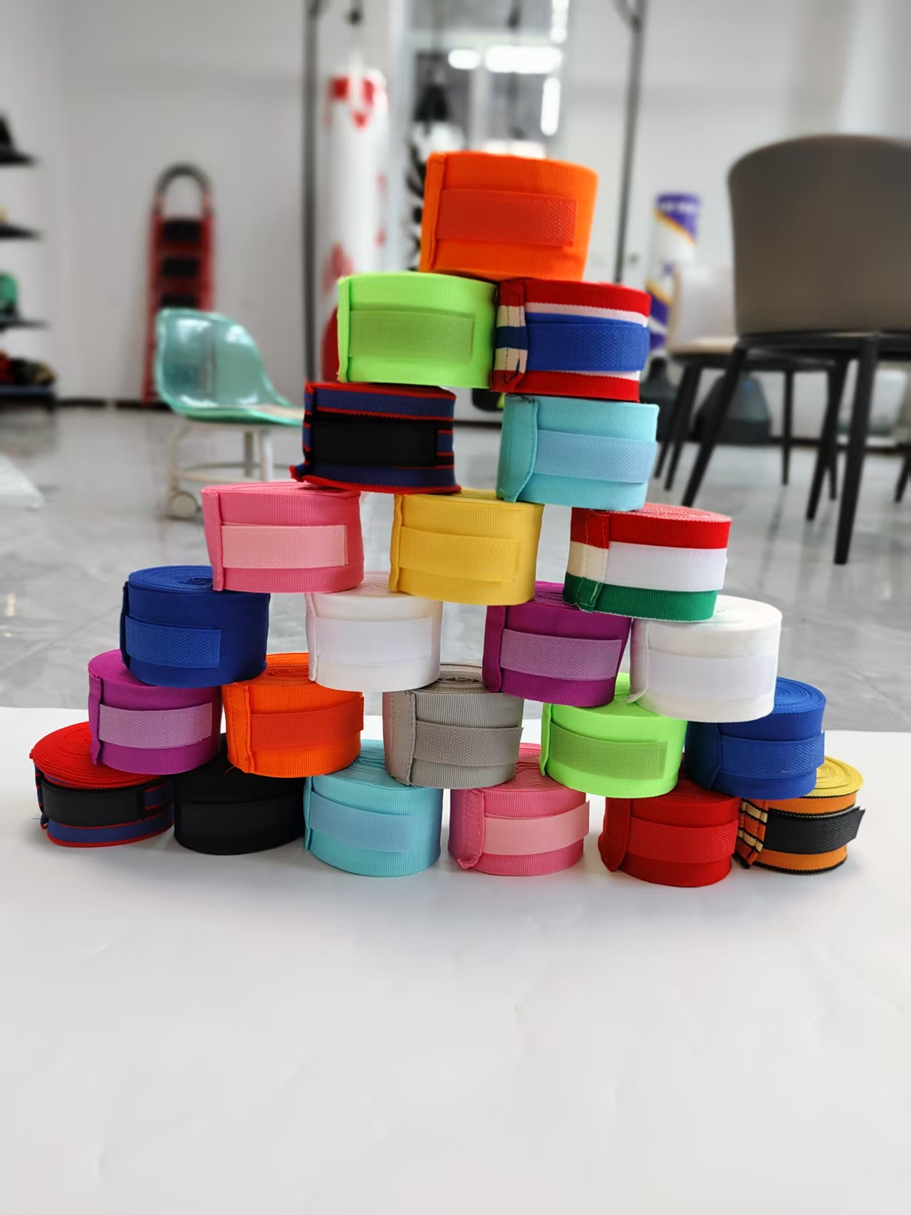 1.5m Children's Boxing Bandage 3m Fighting Hand Guards Sanda Fighting 5m Elastic Hand Strap Breathable