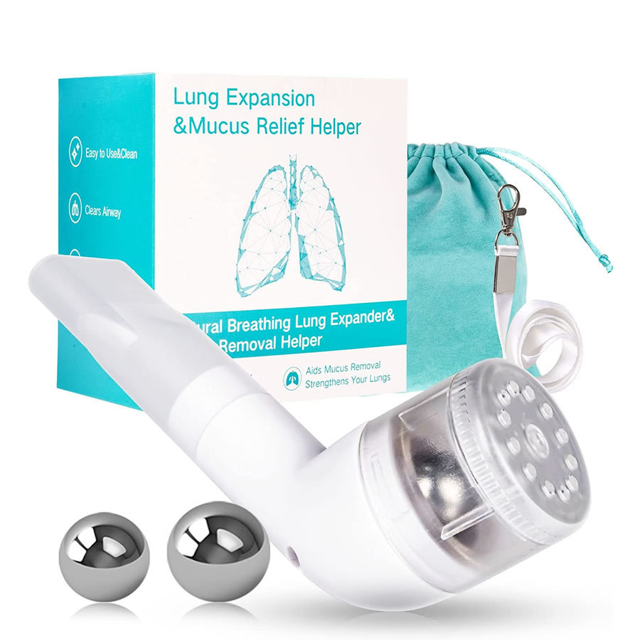 Opep Breathing Trainer Respirator Muscle Trainer Mucus Removal Improves Lung Blood Oxygen