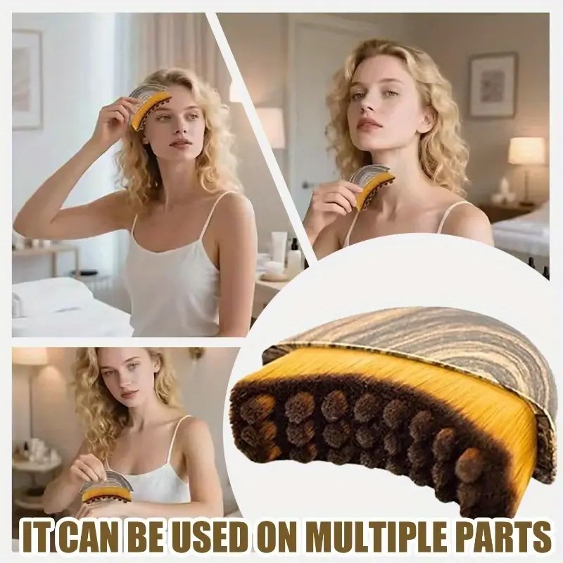 New Lymphatic Body Brush Beauty Brush Makeup Brush Lymphatic Contour Face Brush Massage Brush