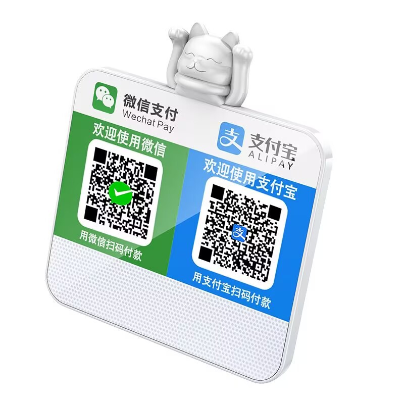 Wechat High Volume Audio Qr Code Voice Prompt Payment Announcer Wireless Bluetooth Speaker