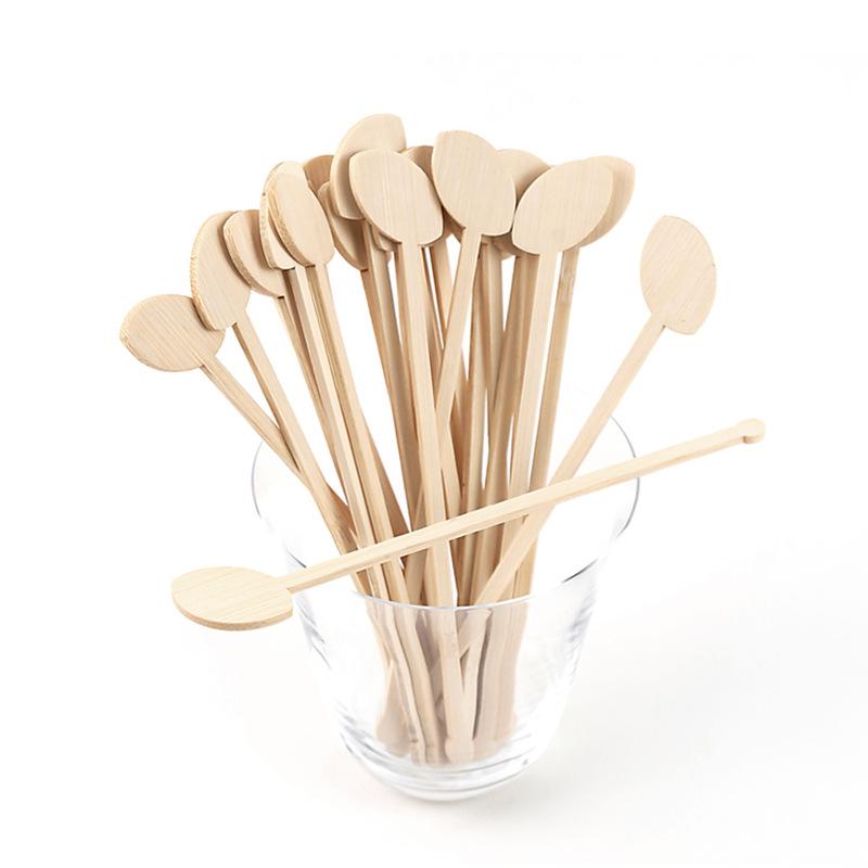 Disposable Creative Bar Christmas Decorative Stick Cocktail Mixing Stick Coffee Mixing Stick Printable Logo