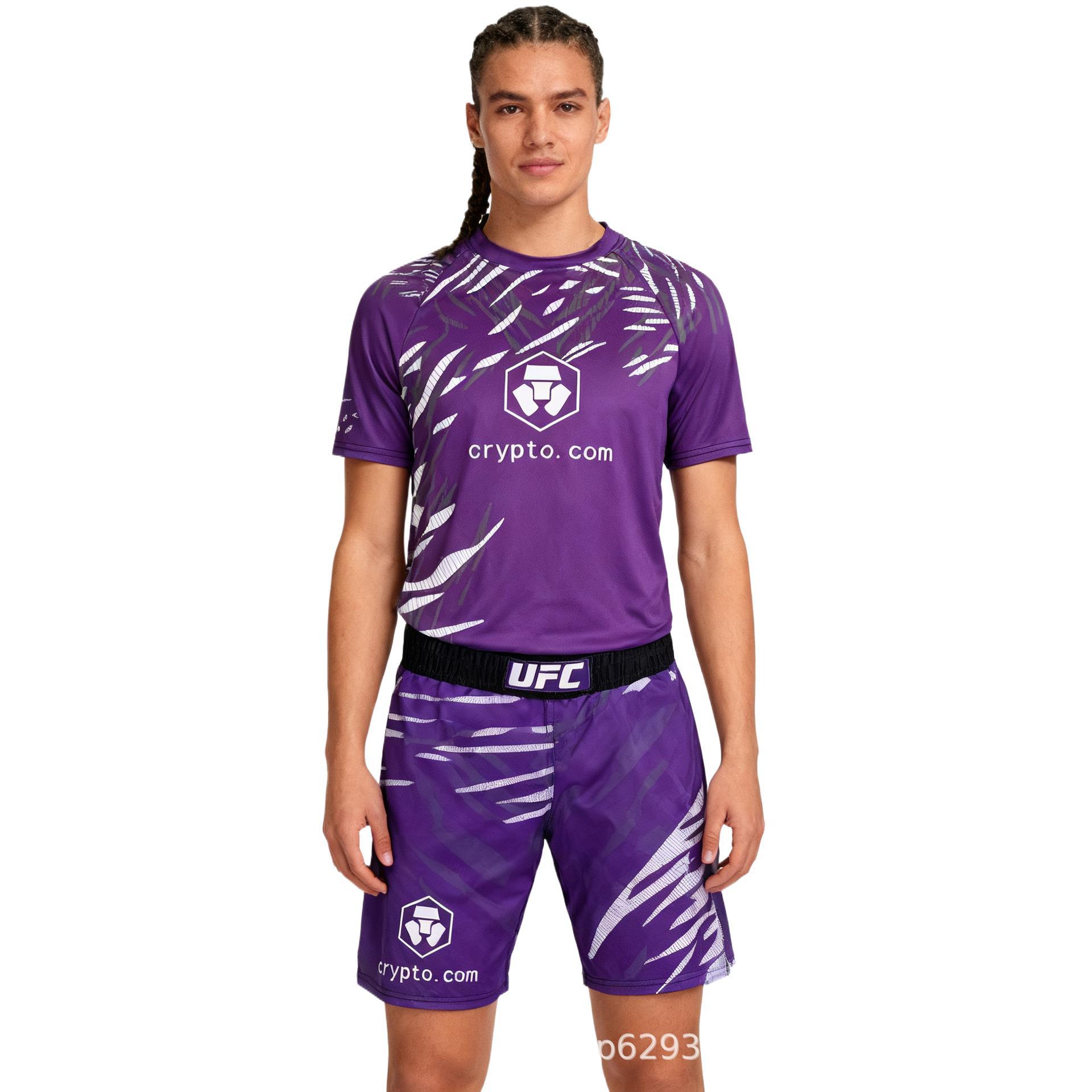 Fighting and Grappling Training Shorts, High Elasticity, Quick-Drying Ufc Suit, Mma Free Fighting Sports Children's Boxing Suit