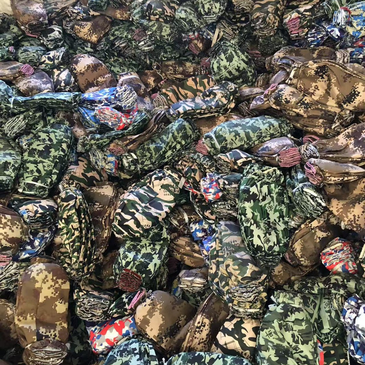 Camouflage Cloth Sleeves Green Plus Fat Plus Size Work Anti-Dirty Wear-Resistant Sleeves Labor Protection Sleeves Manufacturer Wholesale