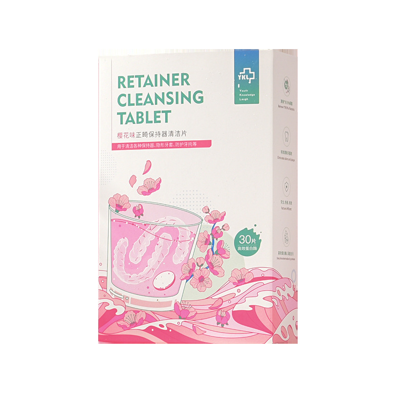 Jacquarin Orthodontic Cleaning Tablets Cleaning Braces Retainer Braces Cleaning Effervescent Tablets Cross-Border Popular Processing Wholesale