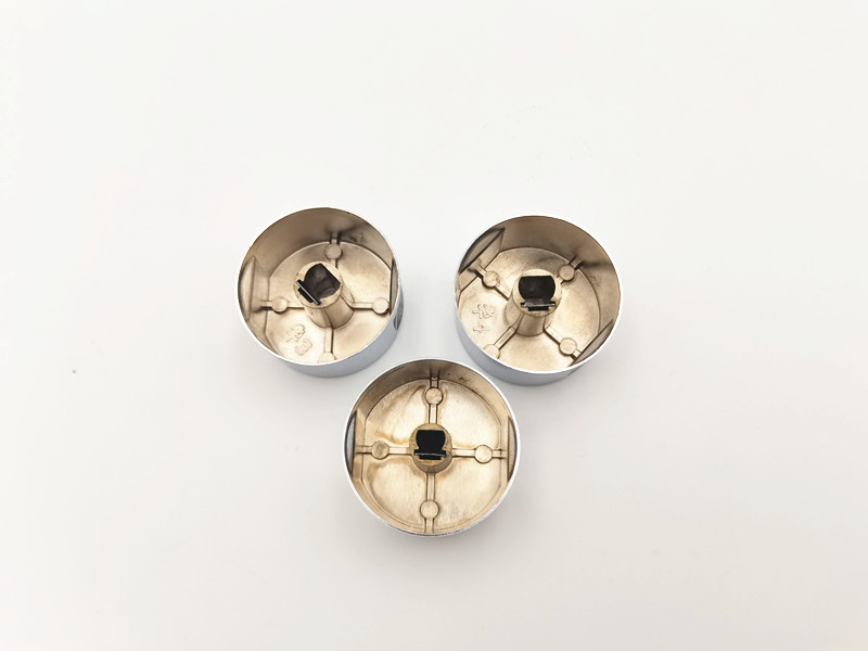 Gas cooker metal ignition knob switch sun pattern button accessories round dot handle ignition 8mm6mm