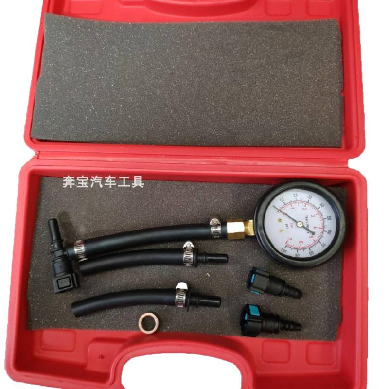 Free Shipping Car Fuel Gasoline Pressure Gauge Fuel Pressure Detection Gauge to Measure Gasoline Pressure Quick-Connect Oil Pressure Gauge