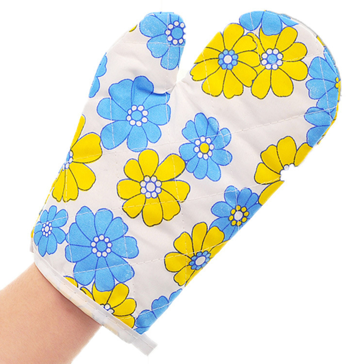 Thickened High Temperature Resistant Heat-Proof and Anti-Scalding Insulation Gloves for Microwave Ovens and Kitchen Baking Wholesale