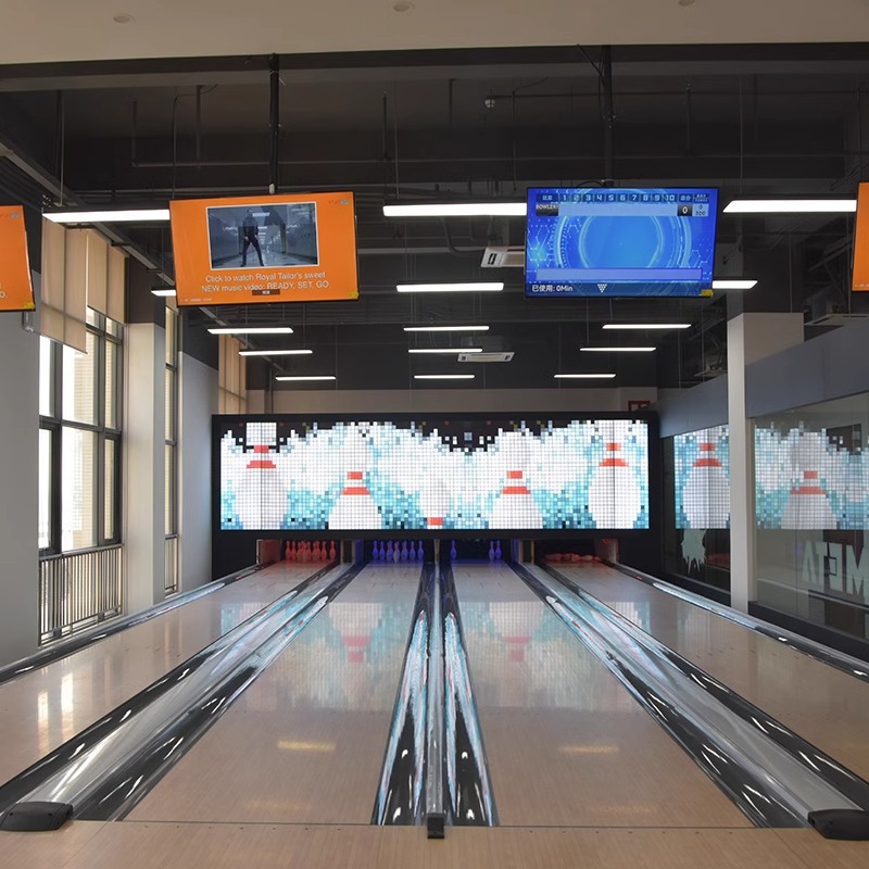 Indoor Bowling Large-Scale Game Machine Experience Center Digital Sports Entertainment Center Physical Training Simulation Equipment Commercial Use