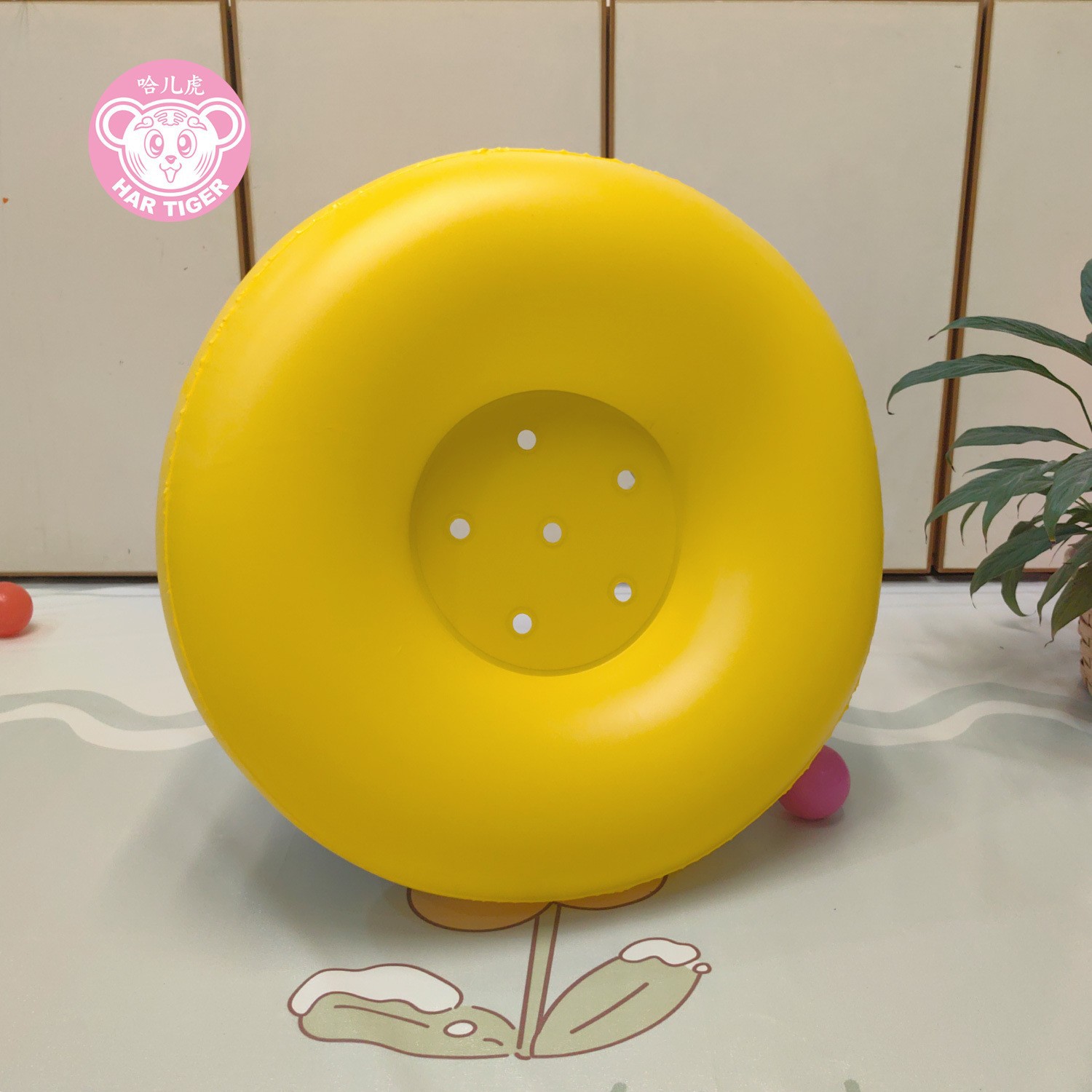 Bear Inflatable Children's Learning Chair Sofa Light Luxury Seat Dining Chair Sitting and Standing Artifact Baby Learning Seat New Product