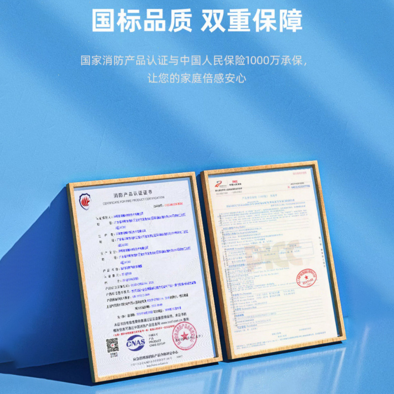 LinGfanG JT-G55 Gas Alarm Home Kitchen Natural Gas Liquefied Gas Gas LeakaGe Detector