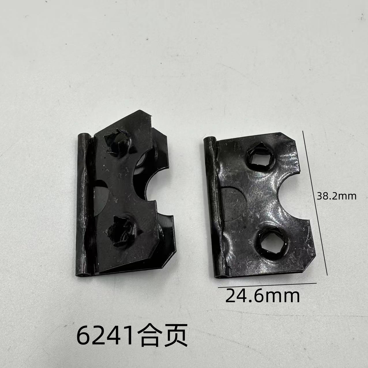 6234 6229 6241 pressed hinge photo frame back panel bracket connector swing table accessories black clip ear back buckle