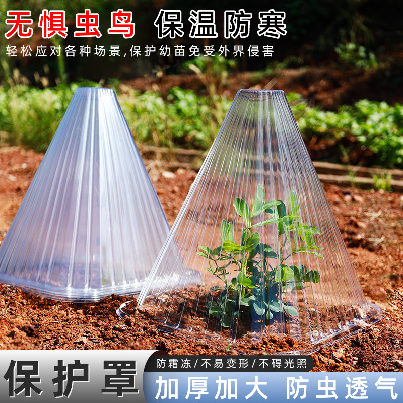 Оптовая защита растений от холода для семян дыни, овощных саженцев и защиты растений от насекомых и птиц в садах и садах