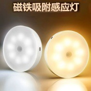 Оптовая торговля транснациональной ночной лампой с датчиком движения для коридора, гардероба, спальни, прикроватной, диммируемая