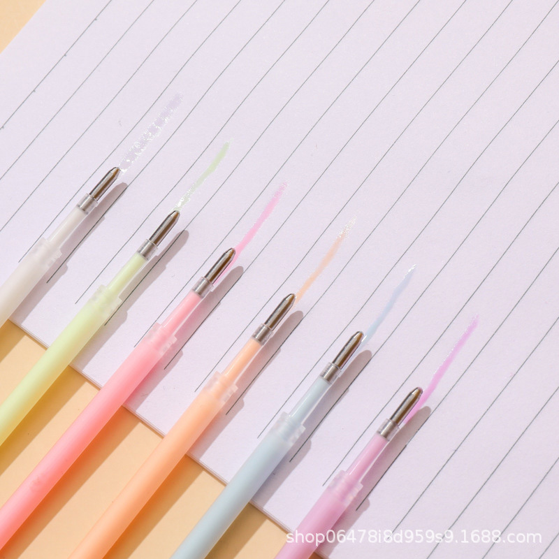 Dot Glue Pen, Press-Type Planner Pen-Shaped Sticker, Use Dot Glue Pen to Apply Quick-Drying Glue to Planner Glue, Creative Stationery