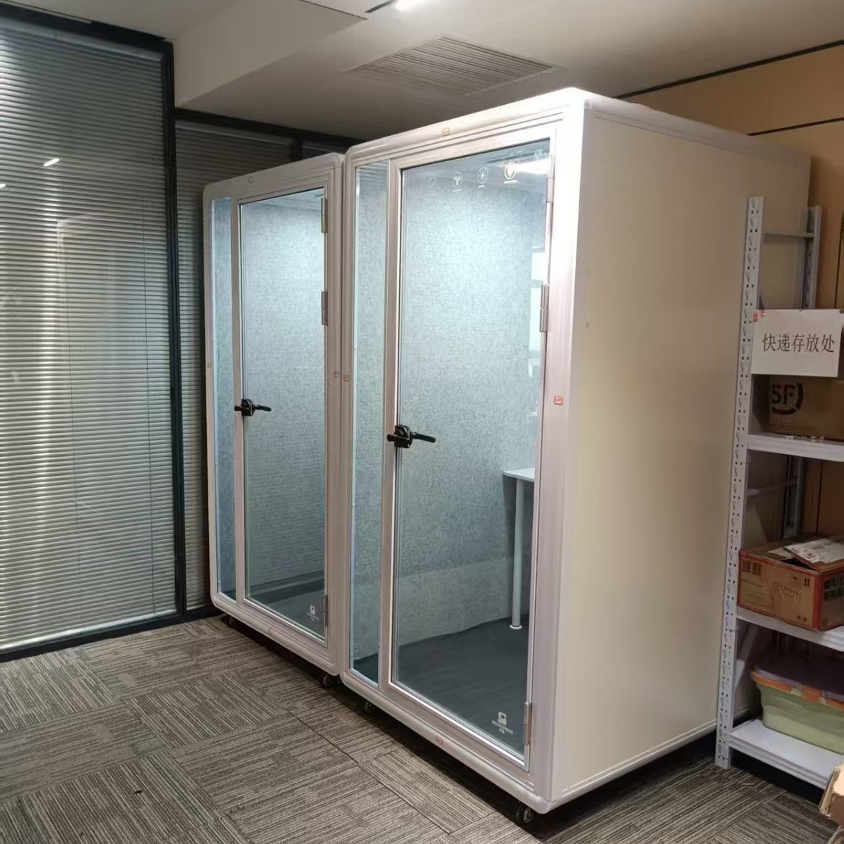 Soundproof Room, Silencer Room, Silent Office Cabin, Sleeping Cabin, Telephone Booth, Soundproof Room, Guest Room, Removable and Removable Warehouse