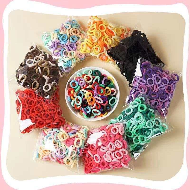 Children's Colorful Hair Rope Is Highly Elastic, Does Not Damage Hair and Is Durable