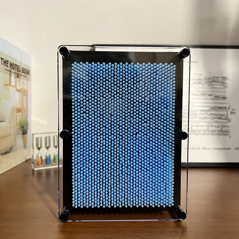 small size Stereo Varied Needle Hand Mold Varied Needle Carving Plastic Handprint June 1 Children's Day Student Decompression Gift