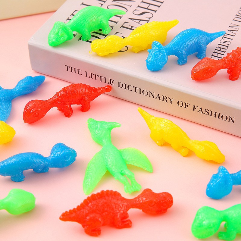 Ejection Dinosaur Finger Turkey Slingshot Decompression Creative Tricky Venting Fun Wall-Sticking Toys Children Student Gifts
