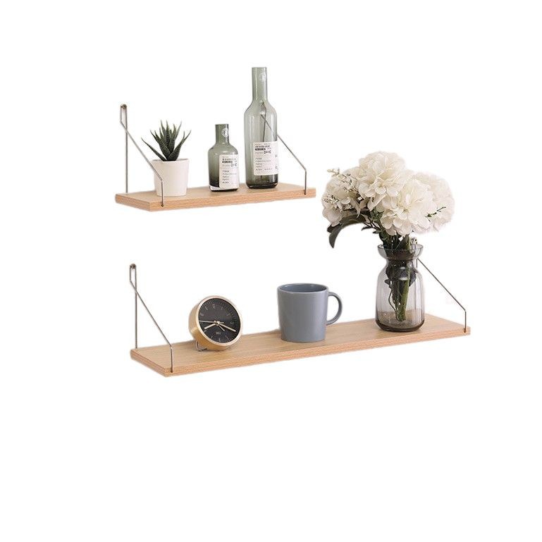 Amazon Wholesale Household Simple Display Rack Storage Rack Simple Storage Pendant Wall Hanging One-Word Suspended Storage Rack