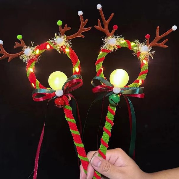 Светящаяся волшебная палочка, ручная работа, мультяшная палочка для детей, оптовая продажа