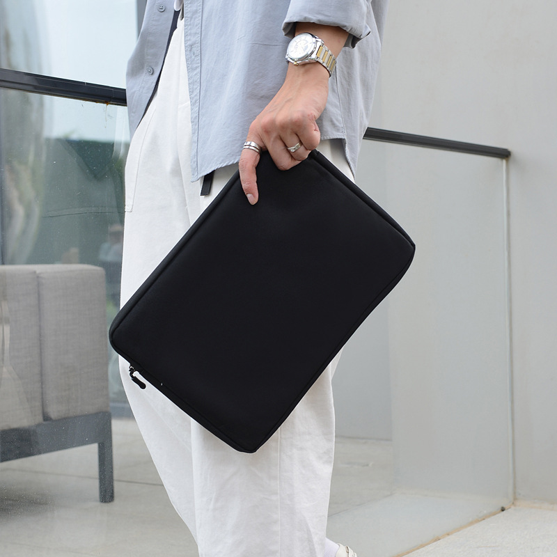 Portable notebook liner bag tablet computer bag protective cover flannel portable student 13/14/15 inch LOGO