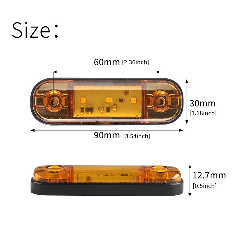 Truck Side Lights, Truck Side Lights, Width Lights, Indicator Lights, Side Lights, Side Lights, Led Lights, Ship Signal Lights, Car Lights, Cross-Border