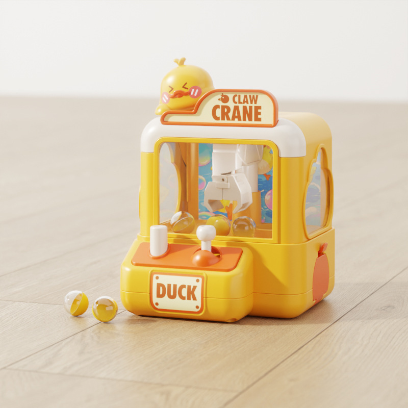 Children's Simulated Dinosaur Duck Fun Ball Machine, Doll Catcher, Gashapon Machine, Desktop Game, Boys and Girls Toys, Dropshipping