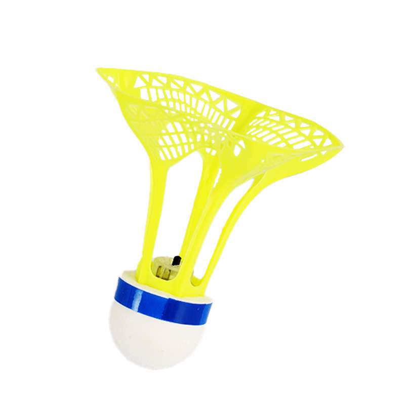 Luminous Windproof Luminous Badminton Ball, Super Durable and Unbreakable, Outdoor Fluorescent Bright Plastic Nylon Ball with Light