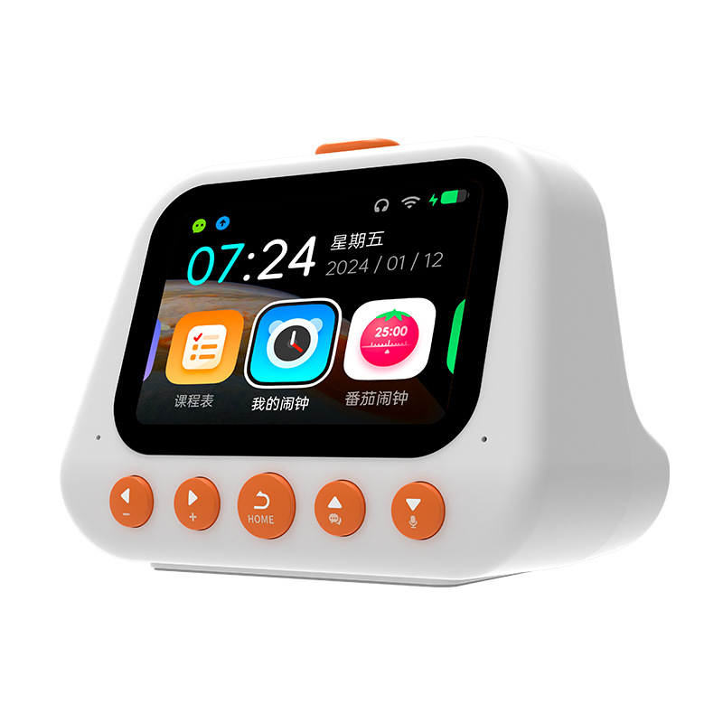 Xiaogu's Intelligent Ai Time Alarm Clock Student Self-Discipline Learning English Companion Reading Multi-Language Translation Early Education