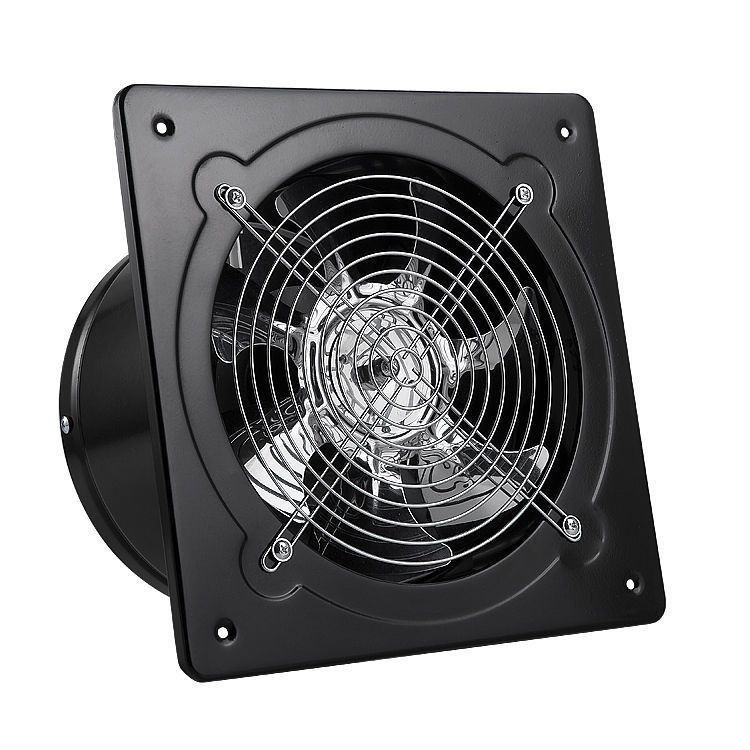 Front rear round industrial exhaust fan powerful smoke machine fan kitchen fume ventilation fan static exhaust fan hygiene