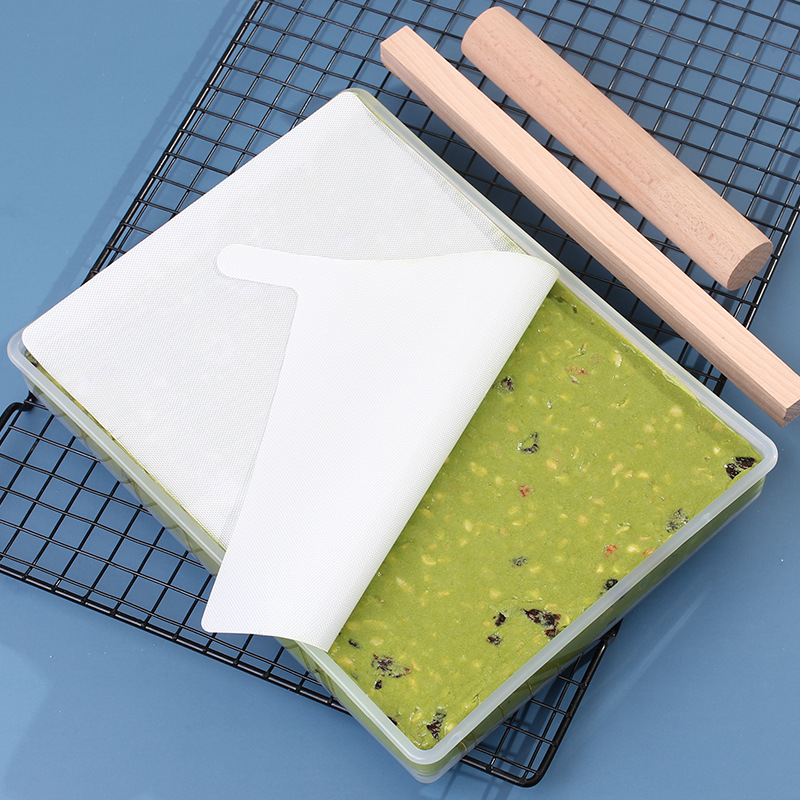 Snowflake crisp mold cooling setting plate household non-stick div hand-made nougat baking tool set