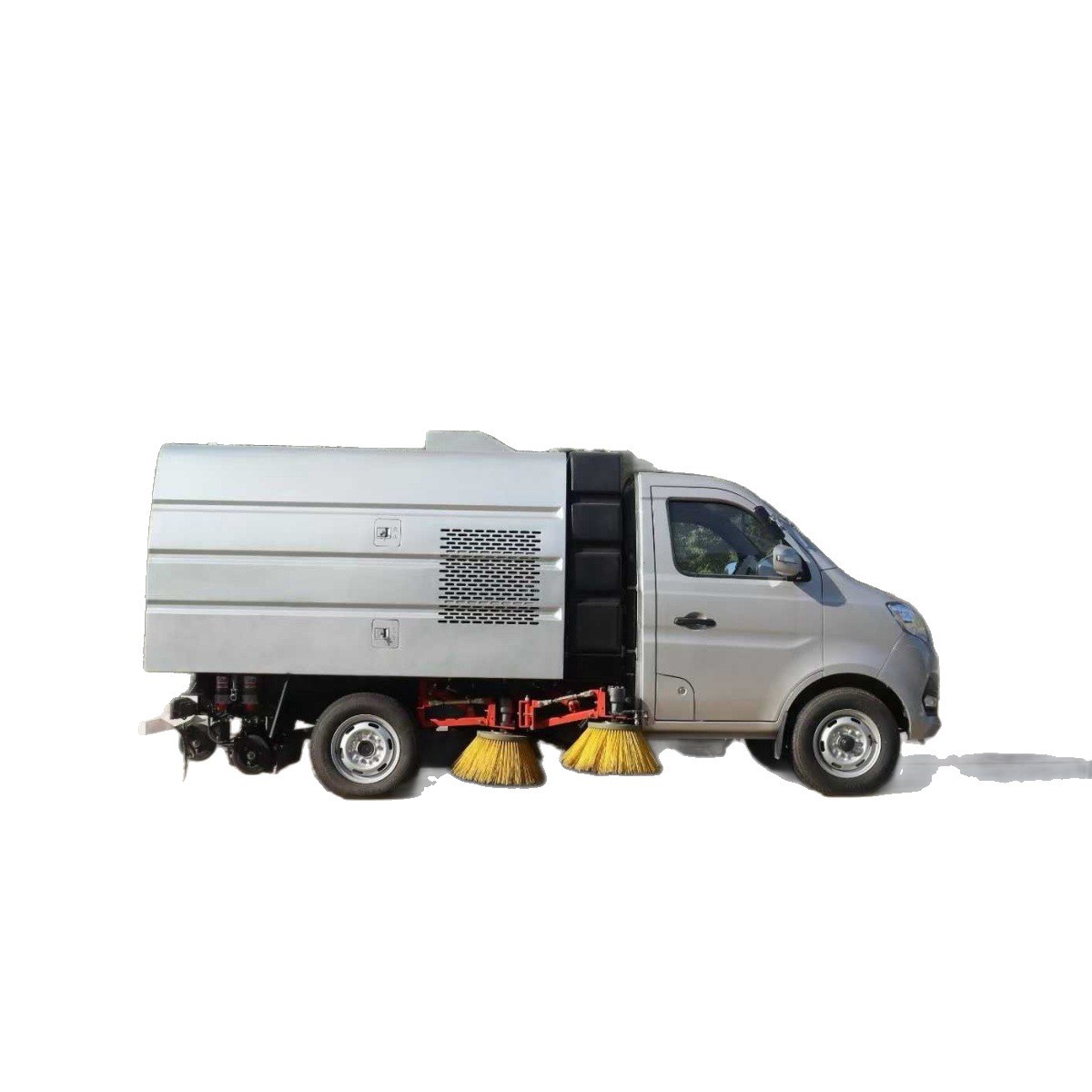 National Vi Changan Small Blue Plate School Factory Road Sand and Gravel Garbage Cleaning 3.0 Tons 4 Brush Road Sweeper