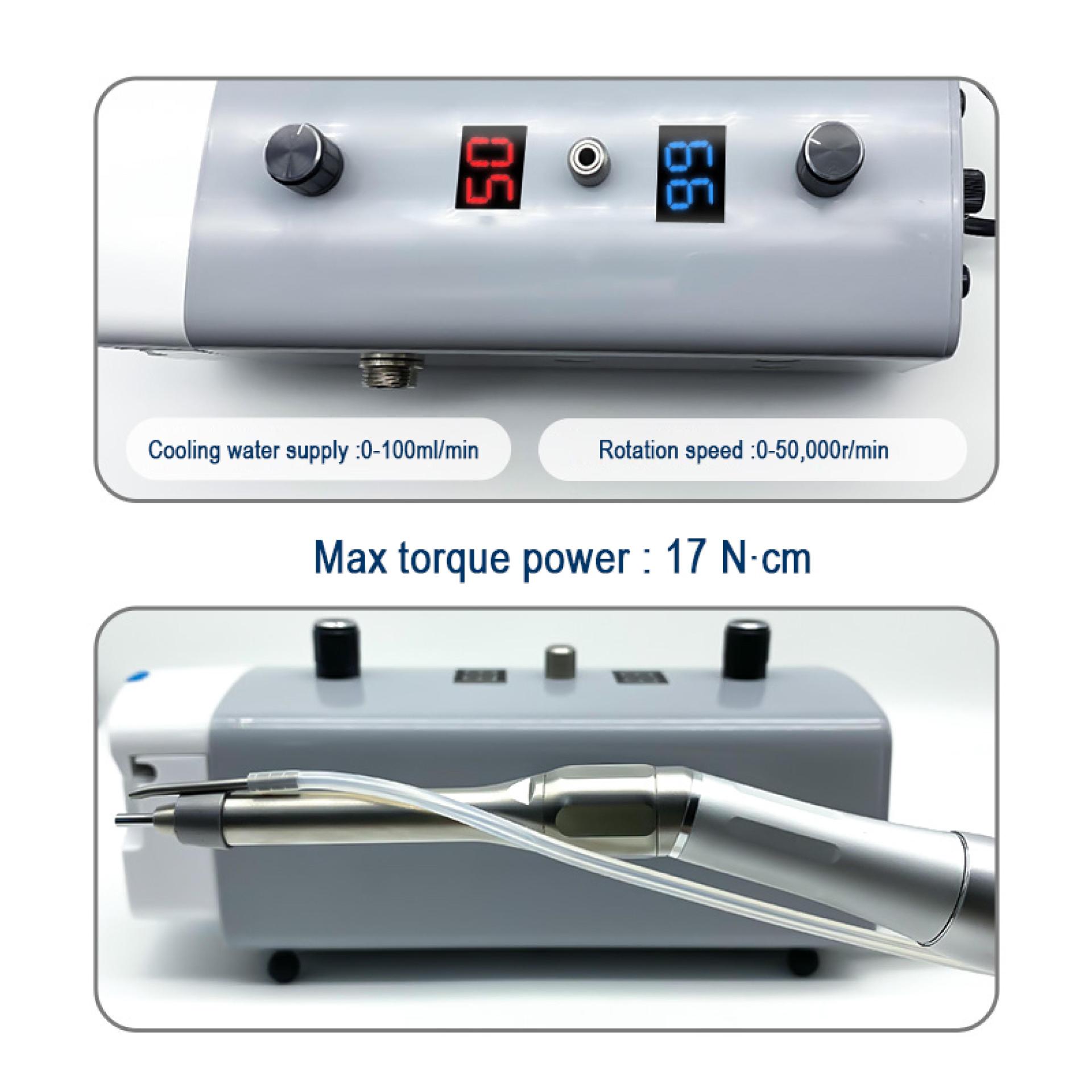 Intelligent Cross-Border Dental Lab Instruments Automatic Water Supply Implant Peristaltic Pump Carbon Brushless Motor Oral Instrument