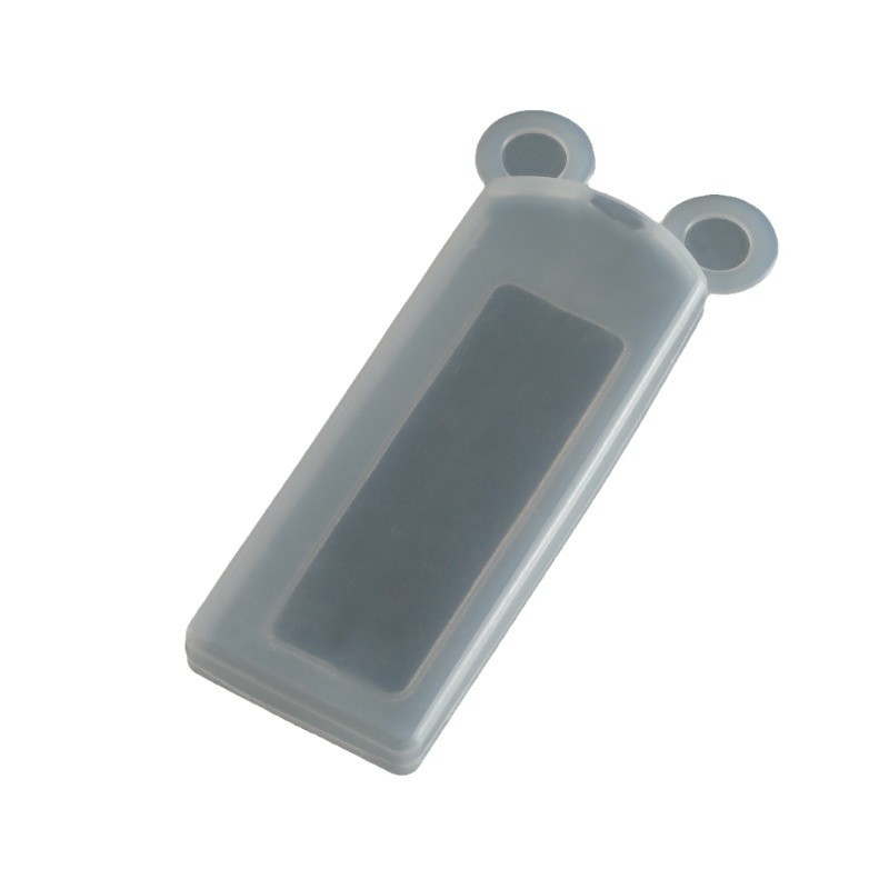 New Cross-border Little Bear Luminous Transparent Silicone Remote Control Protective Cover Air Conditioning TV Remote Control Cover Dust Cover
