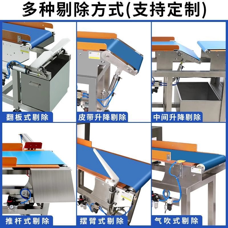 Food Dynamic Metal Detector Prefabricated Vegetable Metal Foreign Object Detector Factory Copper Aluminum Iron Stainless Steel Gold Detector