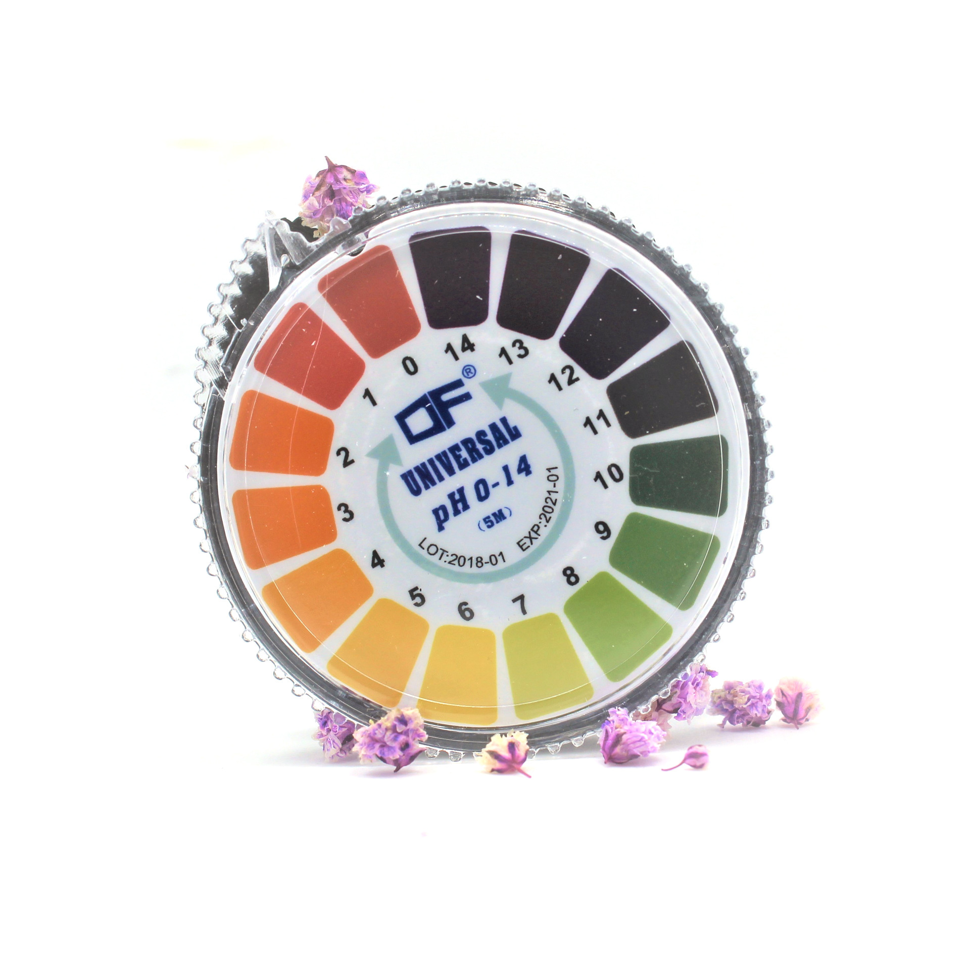 Тестовая бумага DF для определения кислотности и щелочности 0-14pH для химической лаборатории