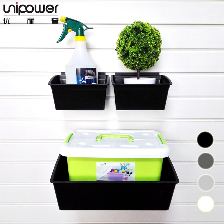 Factory wholesale wall-mounted storage box storage box transparent material box pit plate screw parts Box cross-border supply