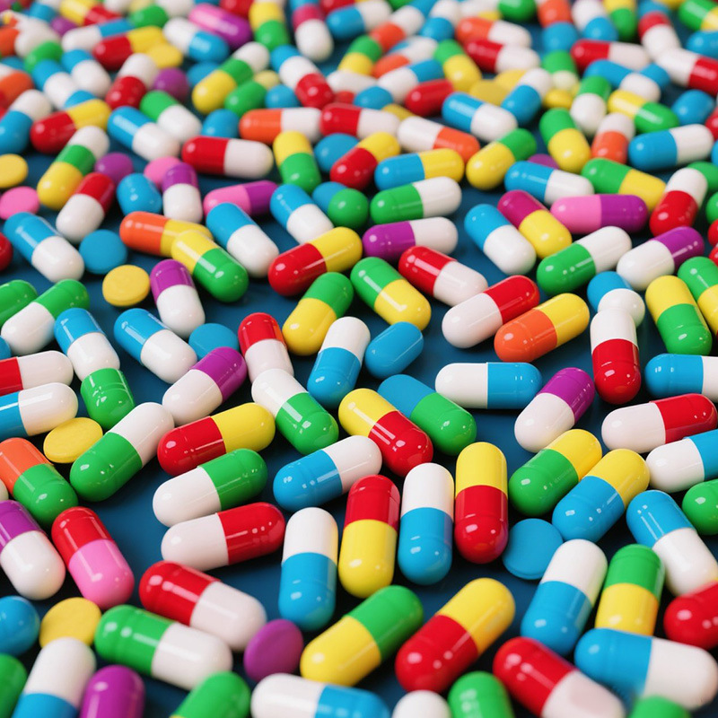 Pet Lactoferrin Capsules Bulk Oem Dog Vitamin Probiotic Hard Capsules 0 # 1 # 2 # Nude Grain Customization