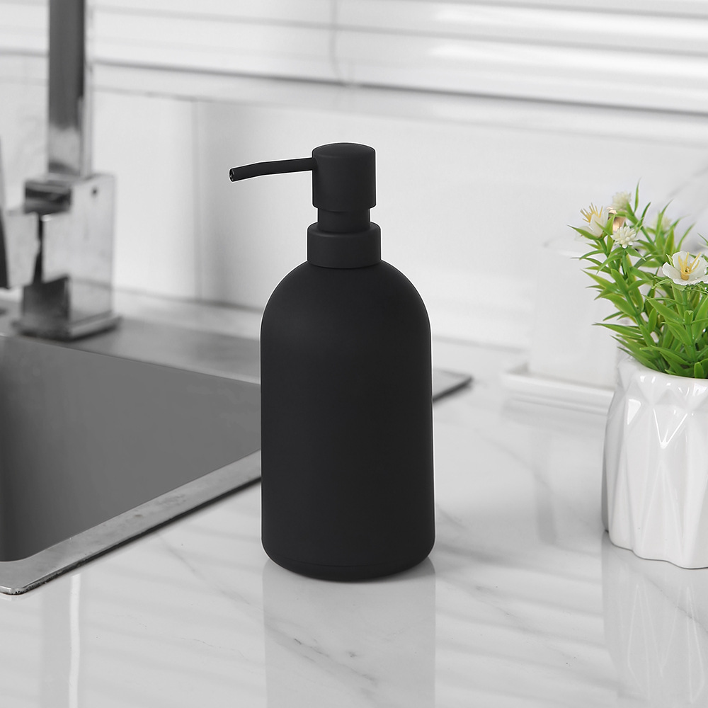 Cross-border black soap dispenser Bathroom Kitchen various lotion bottle sub-bottle dishwashing liquid hand cream hand sanitizer bottle