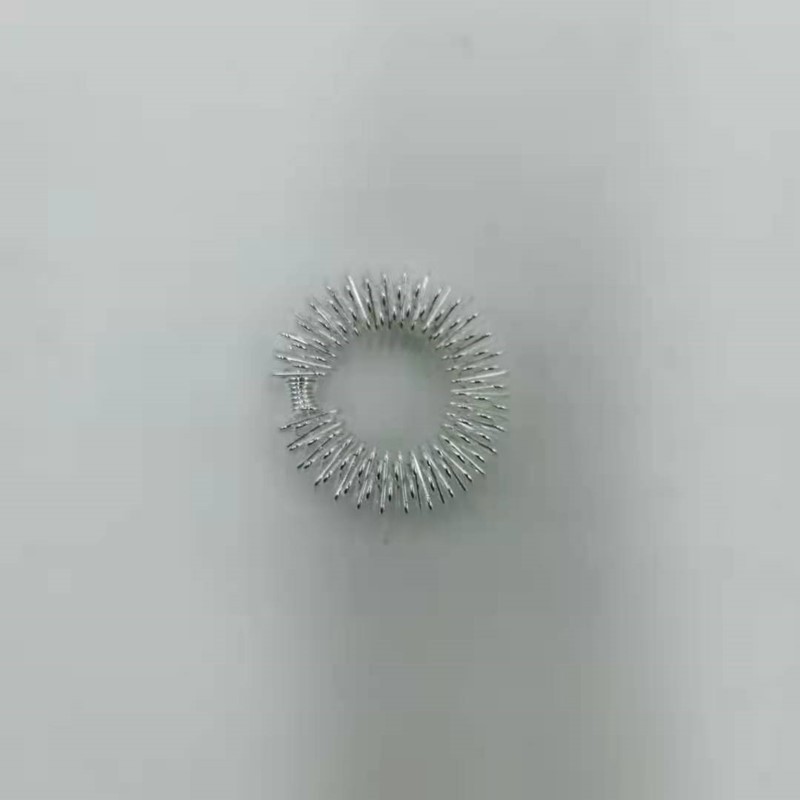 Cross-Border Decompression Mini Finger Massage Ring Ring Spring Finger Massager Decompression Fingertip Kidsren's Toy