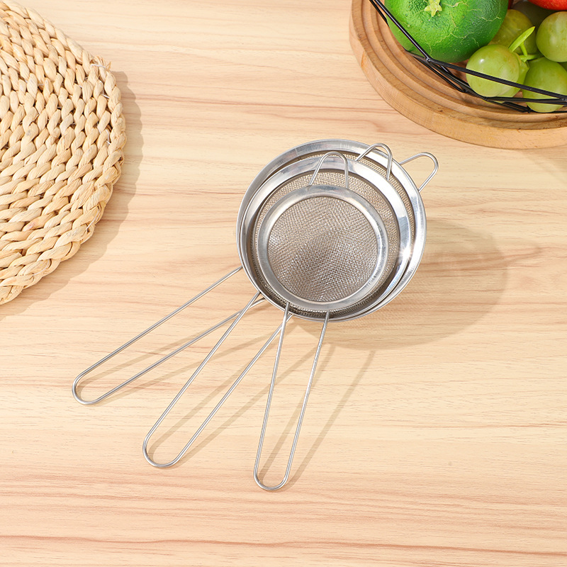 Дуршлаг из нержавеющей стали для фильтрации соевого молока, с экраном для сока и традиционной китайской медицины, мелкое сито для муки