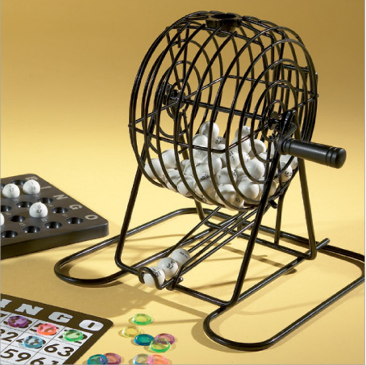 Wholesale Bingo Lottery Machine Bingo Game Metal Cage Lottery Machine Desktop Game Lottery Lottery Machine