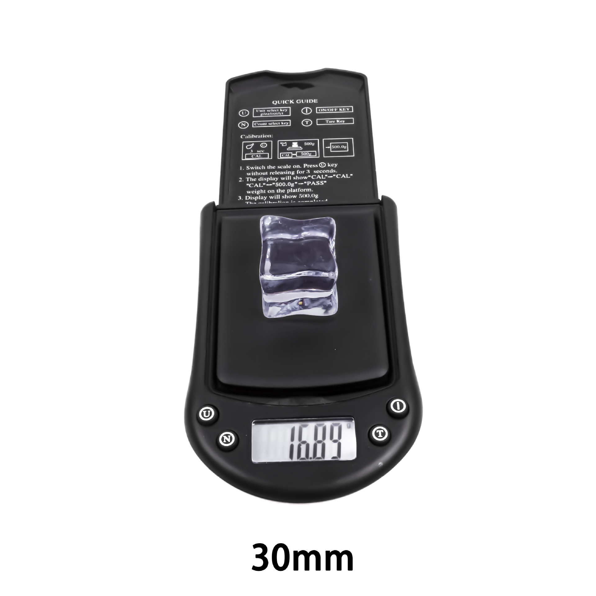 Fake ice cube acrylic Simulation Ice Cube transparent square plastic ice particles crystal stone bar shooting props factory