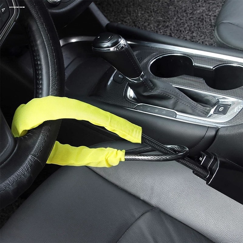 Car Steering Wheel Lock, Special Anti-Theft Lock, Car Faucet Handlebar Safety Buckle, Head Lock, Mortgage Car Artifact