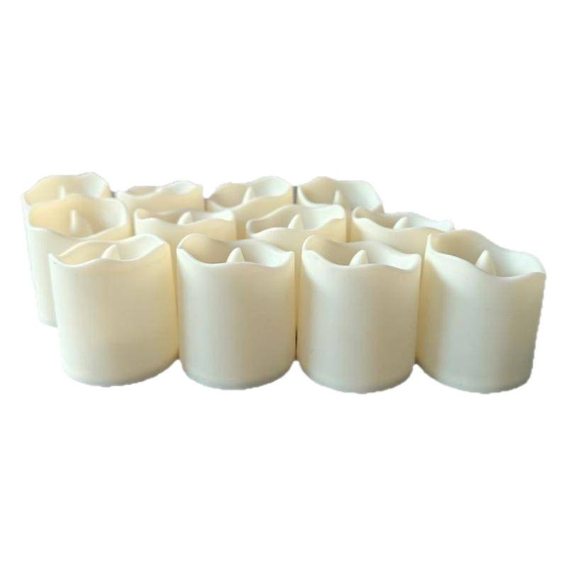 Factory Direct Sales Led Digital Candle Wave Mouth Swing Artificial Smokeless Candle Romantic Proposal Scene Layout Batch