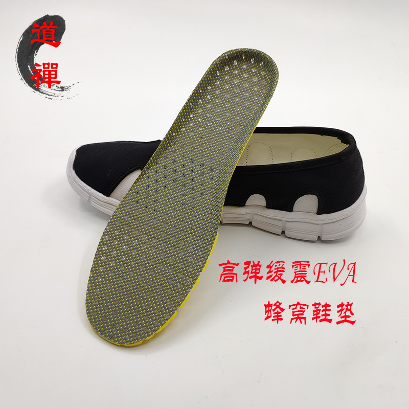 Taoist Tai Chi Shoes, Lightweight Shock-Absorbing Soft-Soled Shoes, Non-Slip Sports-Soled Training Shoes, Breathable Taoist Cloth Shoes