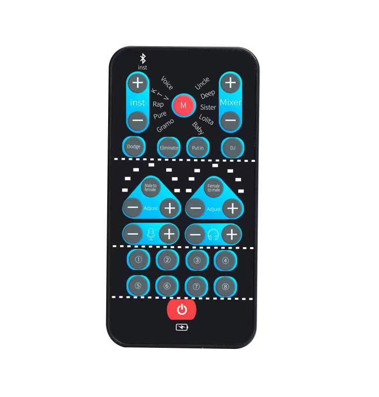 Лучший продаваемый голосовой преобразователь для кросс-бодерной торговли в играх, устройство для изменения голоса на американский в живых трансляциях, телефон для изменения голоса